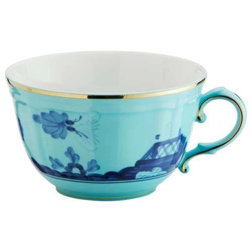 Oriente Italiano Gold Iris - Tea Cup & Saucer