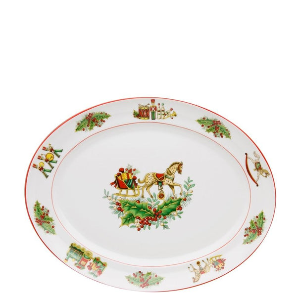 Christmas Magic - Medium Oval Platter