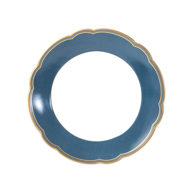 Pompadour - Blue Salad Plate