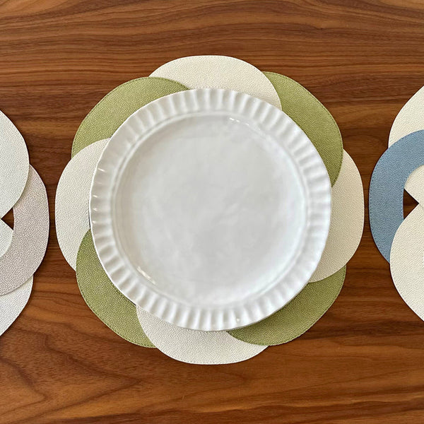 Primrose - Oyster / Willow Placemats (Set of 4)