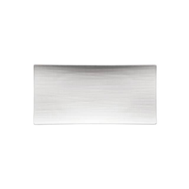 Mesh White - Platter Flat Rectangular Medium