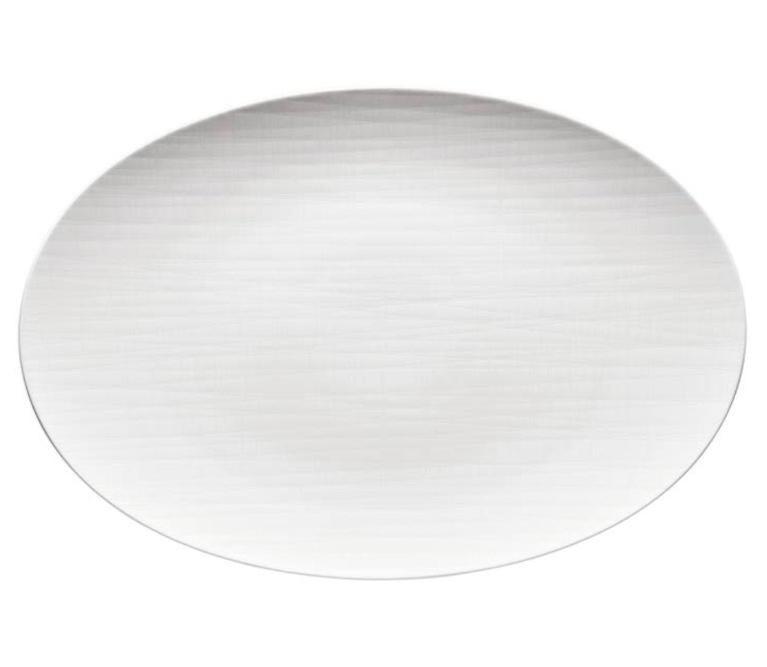 Mesh White - Oval Platter Large