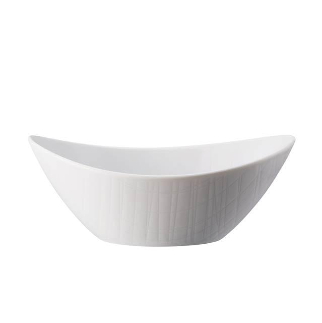 Mesh White - Nesting Bowl Oval Small (Set of 4)