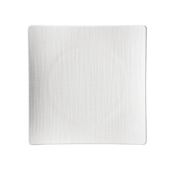 Mesh White - Square Plate (Set of 4)