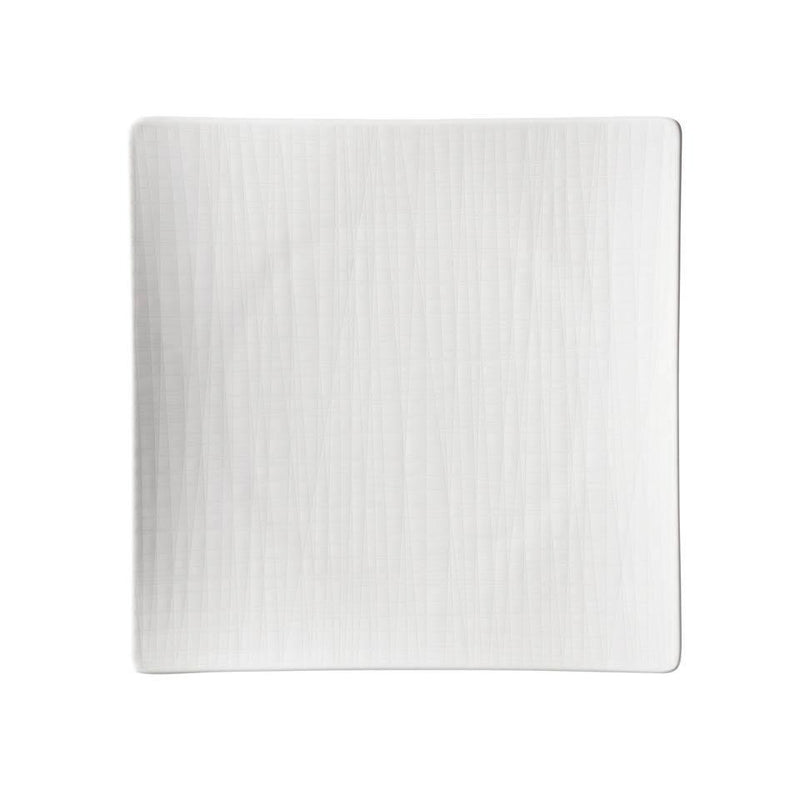 Mesh White - Square Plate (Set of 4)