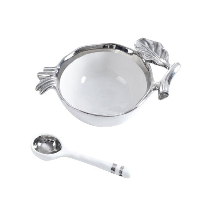 White and Silver - The Pomegranate Silver Set