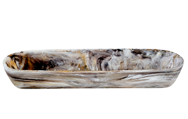 Classical - Boat Bowl Large Mocha Swirl