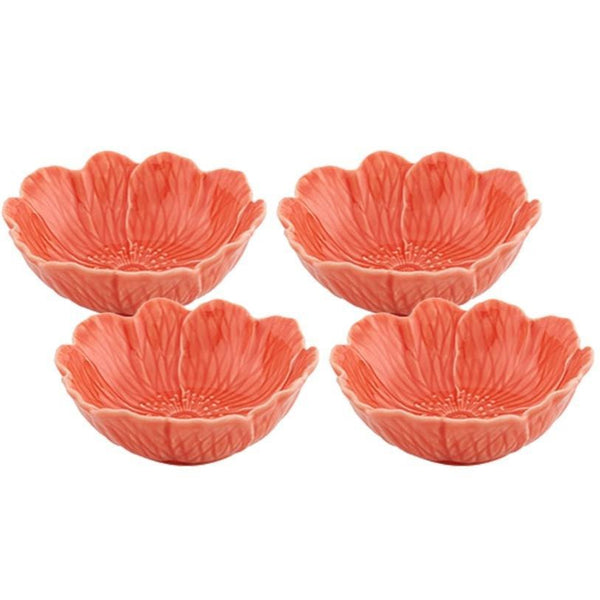 Flora - Large Bowl Salmon (Set of 4)