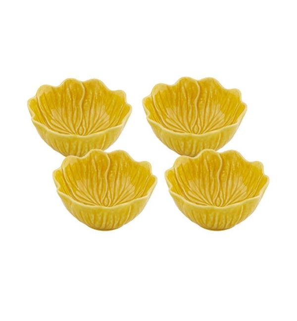 Flora - Small Bowl Yellow (Set of 4)