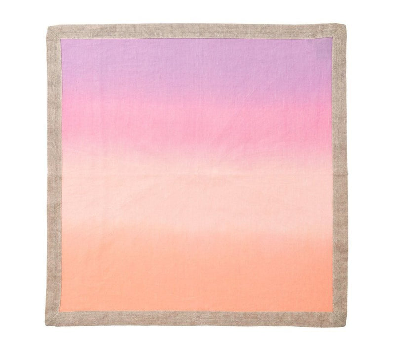 Dip Dye - Warm Tones Napkin (Set of 4)