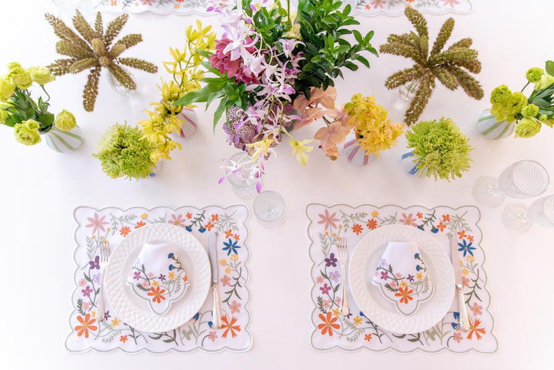 Spring - Garden Linen Napkin & Placemat