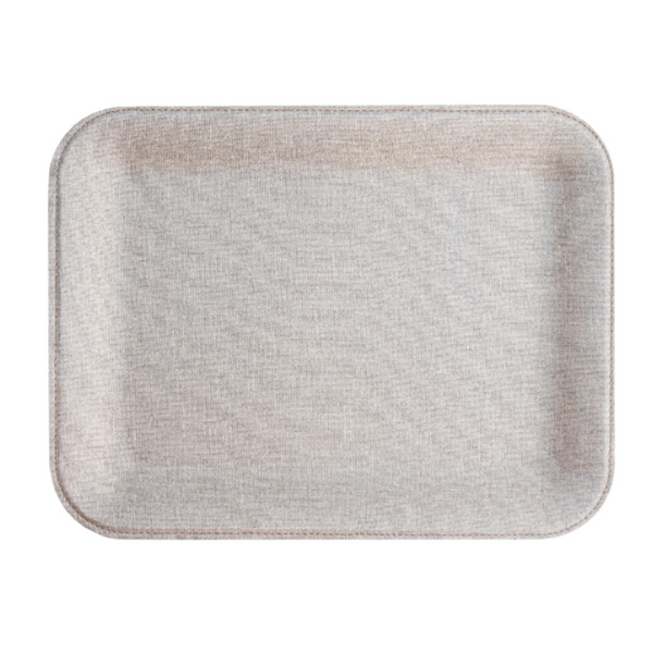 Decorating - Medium Serving Tray Linen Latte