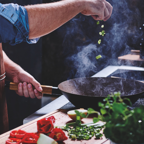 Forest - Carbon Steel Wok 12"