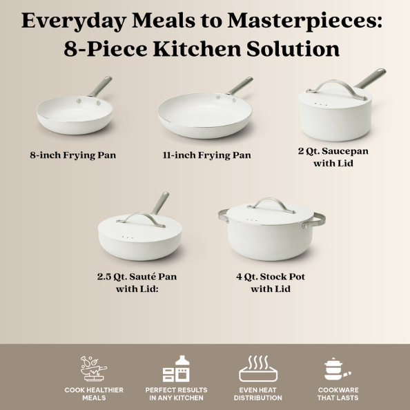 Mobi - Ceramic Cookware (Set of 8)