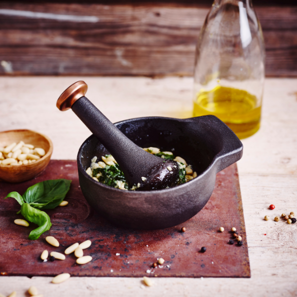 Nori - Cast Iron Mortar & Pestle (Set of 2)