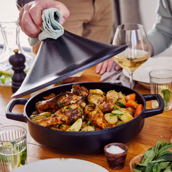 Nori - Authentic Cast Iron Moroccan Tagine