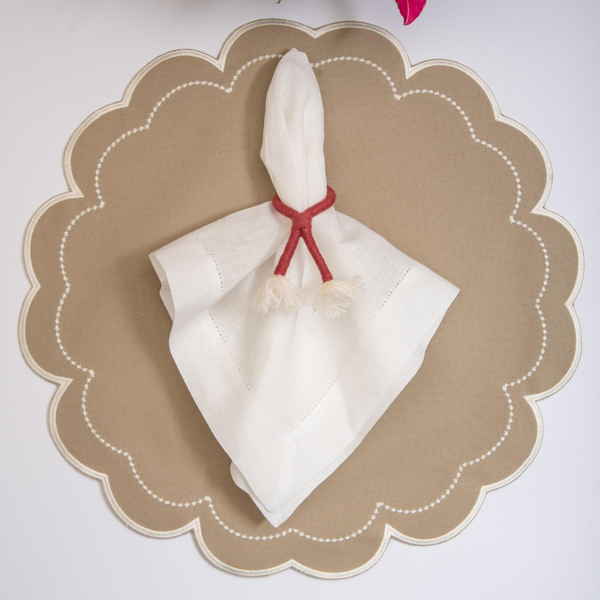 Victoria - Impermeable Fendi Placemats (Set of 4)