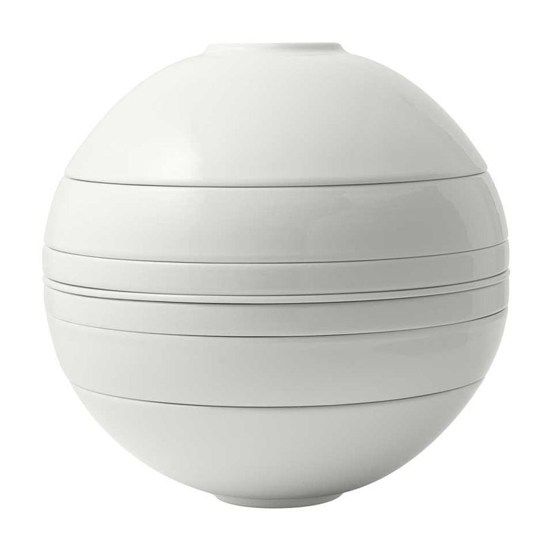 La Boule - White Dinnerware (Set of 7)