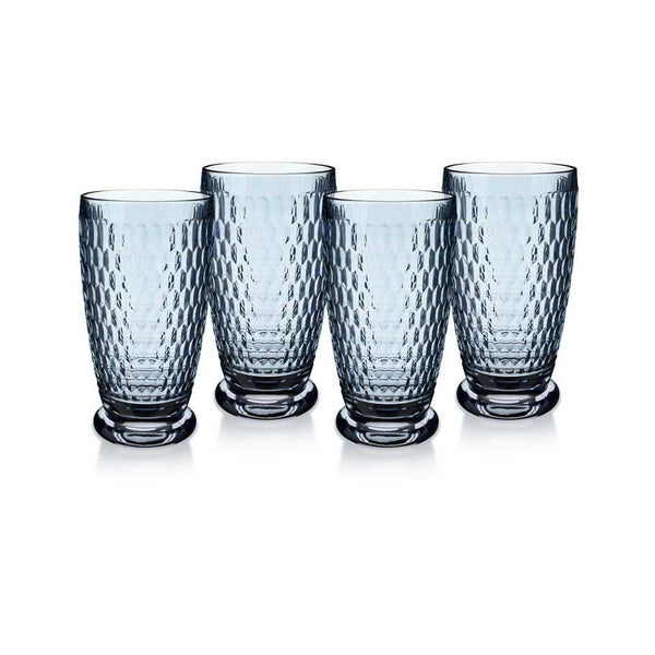 Boston - Blue Highball / Beer Tumbler (Set of 4)