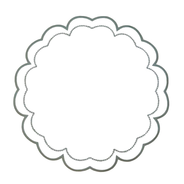 Victoria - Impermeable Sage Placemats (Set of 4)