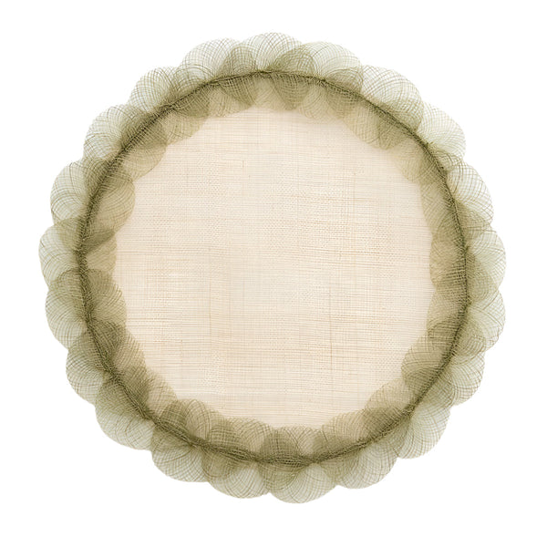 Poplar Leaf - Fern Rice Paper Placemat (Set of 4)