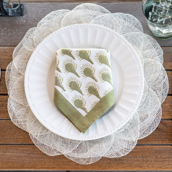 Woven Cloud - Bone Placemat (Set of 4)