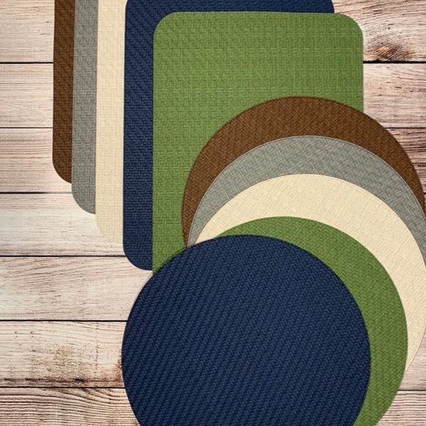 Wicker - Oblong Mat (Set of 4)