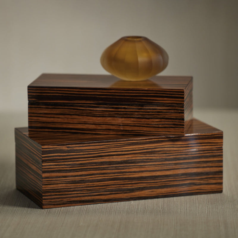 Bambara - Ebony Veneer Large Box