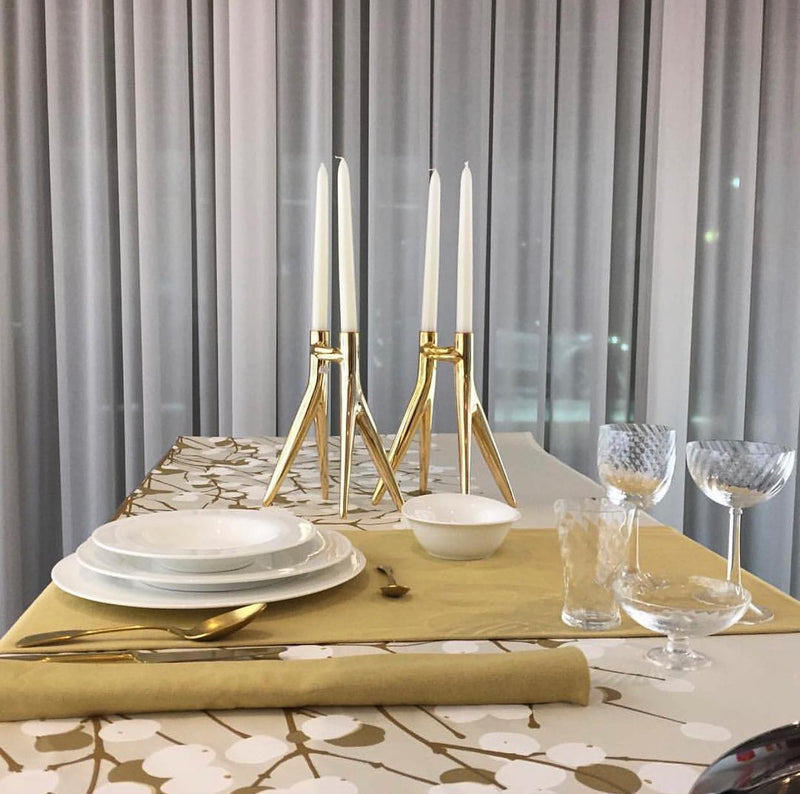 Abbracciaio - Chandelier Gold