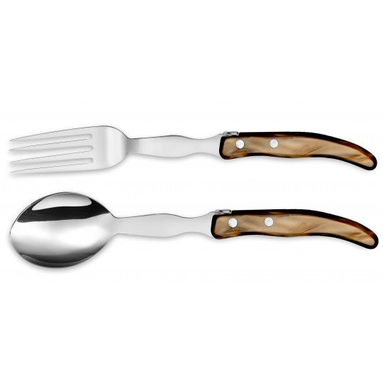 Berlingot - Serving Resin Handle Capuccino (Set of 2)
