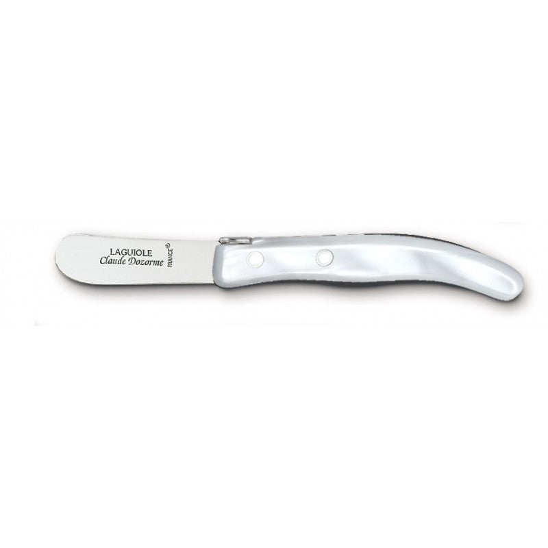 Berlingot - Small Butter Knife - White Handle (Set of 3)