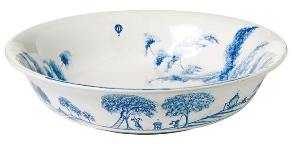 Country Estate Delft Blue - 10" Serving Bowl Harvest