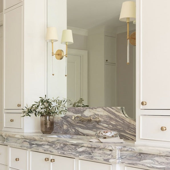 Double Take - Light Topaz Tall Vase