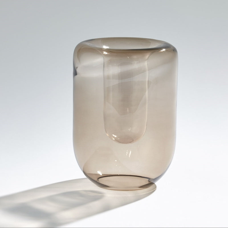 Double Take - Light Topaz Tall Vase