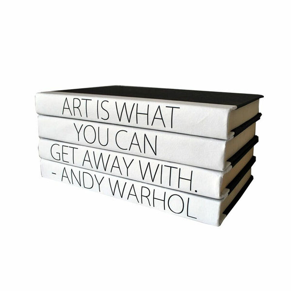 Book - 4 Vol. Art Is What You Can Get Away With (Set of 4)