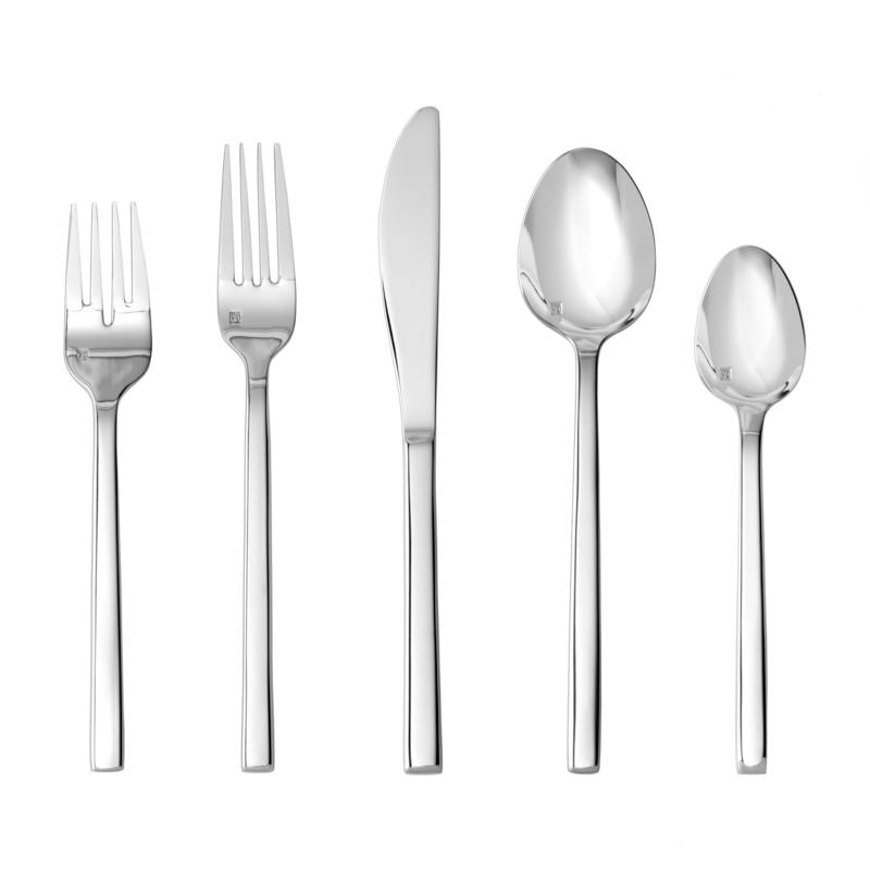 Arezzo - Stainless Steel - Flatware Place Setting (Set of 5)