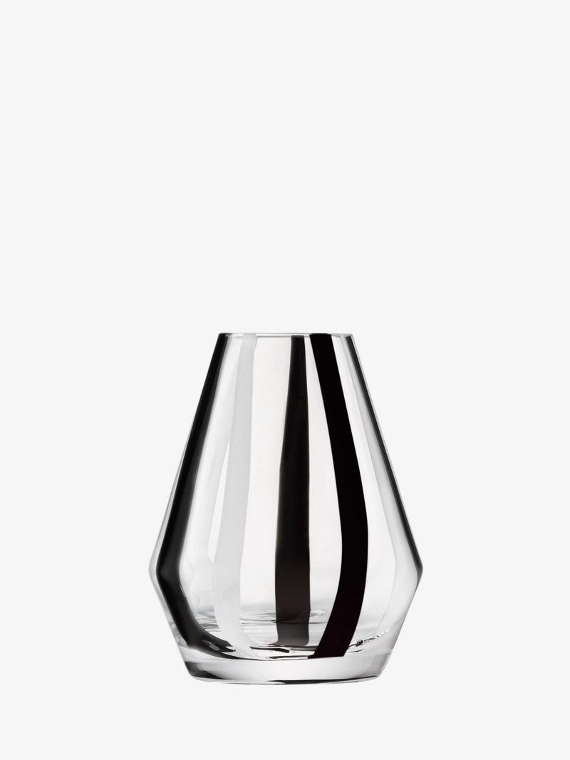 Stripe - Black & White Small Vase