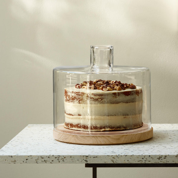 Lotta - Cake / Cheese Dome & Ash Base