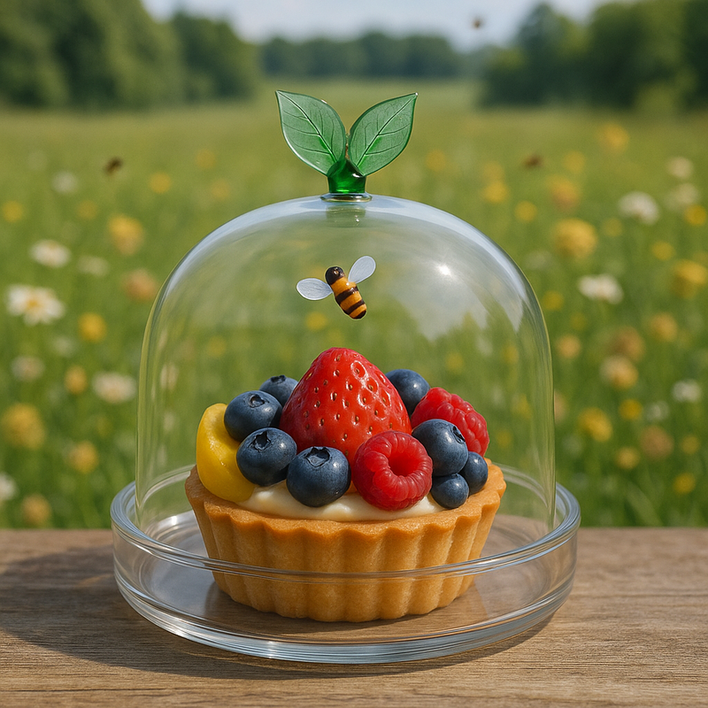 Garden Picnic Dome con mini tartaleta - ambiente realista