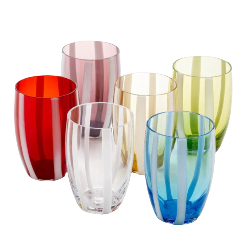 Gessato - Tumbler Assorted (Set of 6)