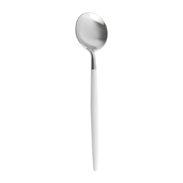 Goa Matte - Silver White Table Spoon