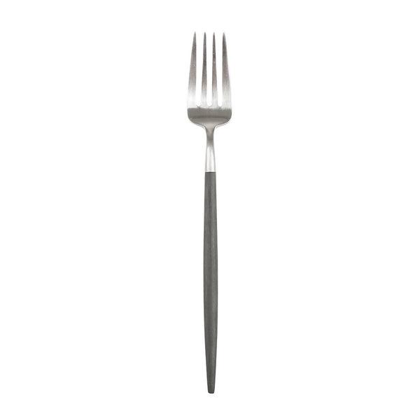 Goa Matte - Silver Black Dinner Fork