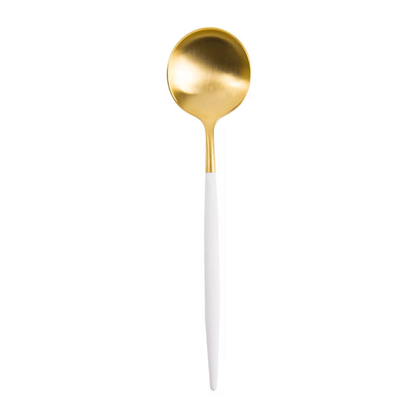 Goa White - Table Spoon Gold