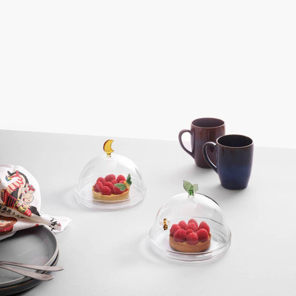 Garden Picnic - Dome with Dish Bee & Leaf