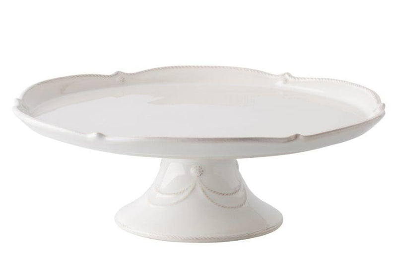 Berry & Thread Whitewash - 14" Cake Stand