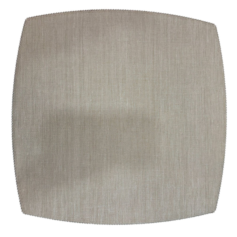 Ellipse - Square Placemat Reversible Bespoke Martini / Bespoke Twilight - Nickel Ball Chain