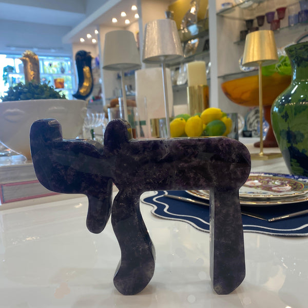 Chai - Sculpture Blue Aventurine