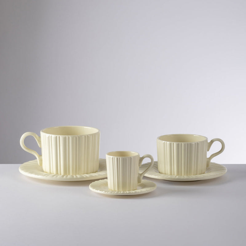 Tea Time - Tea Cup & Saucer (Set of 2)