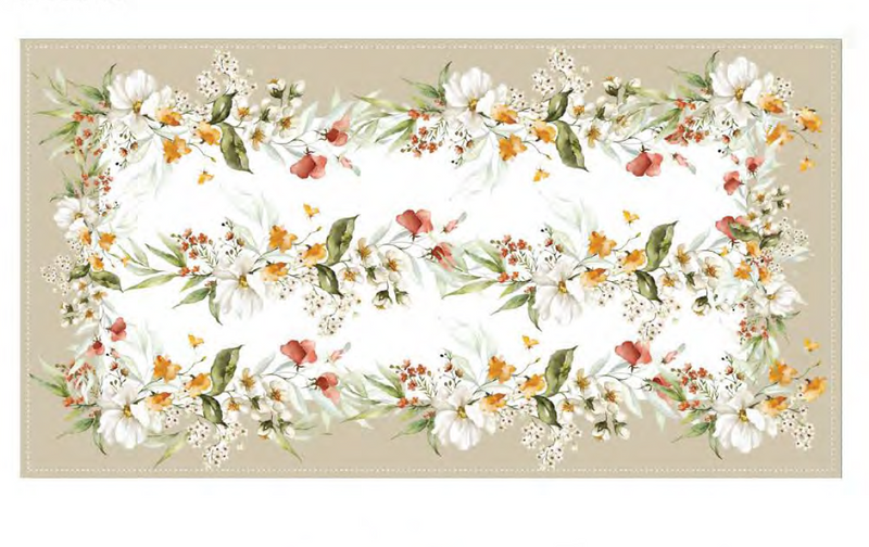 Flower - F378 Tablecloth 138"x60"