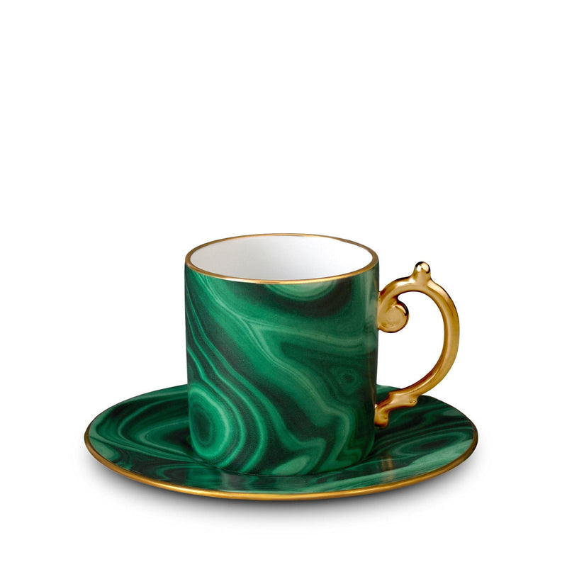 Malachite - Espresso Cup & Saucer